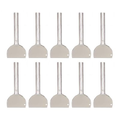 10-Pack Stainless Steel Toothpaste Tube Squeezers