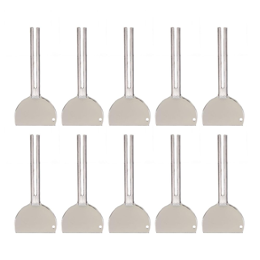 10-Pack Stainless Steel Toothpaste Tube Squeezers