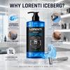LORENTI TOKYO & SEOUL Barber ICEBERG Men's Shaving Gel, 1000 ml view 3