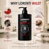 LORENTI TOKYO & SEOUL Barber WILD Men's Shaving Gel, 1000 ml view 4