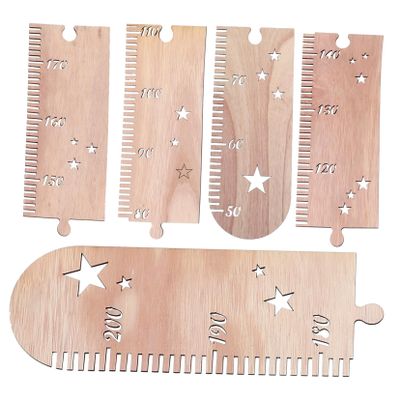 Children's Height Chart with Stars, 1 Set