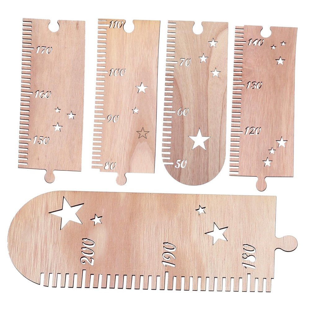 Children's Height Chart with Stars, 1 Set