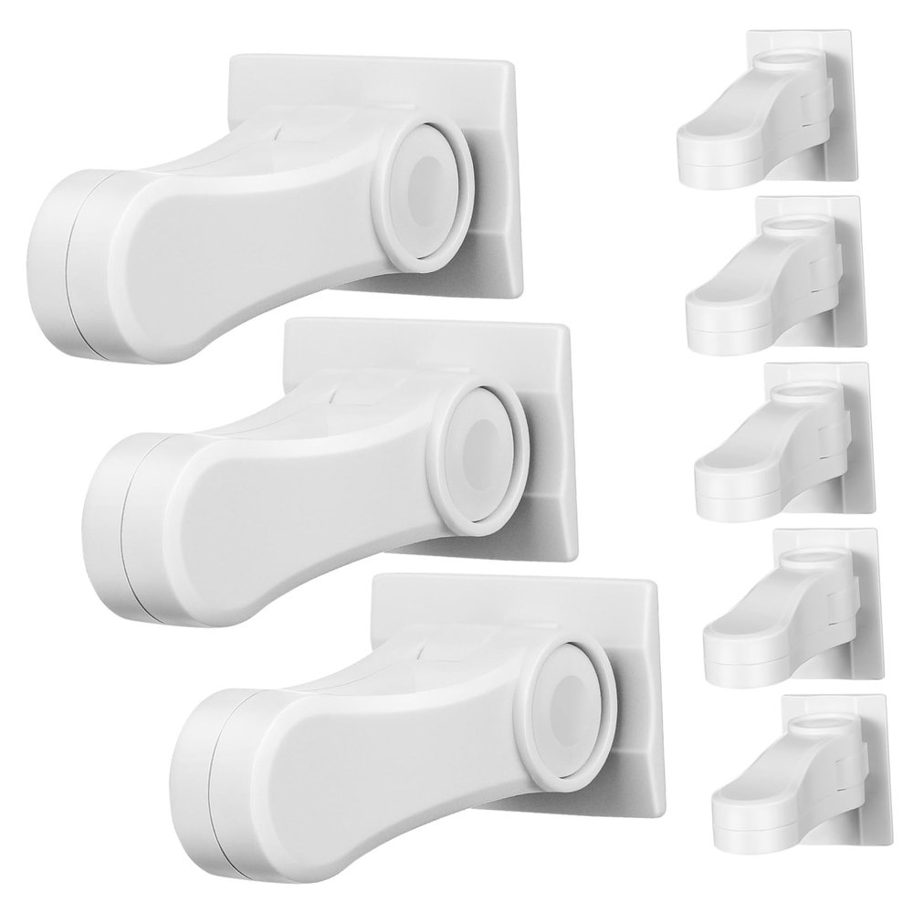 BIUDECO 8-Piece Childproof Door Handle Locks