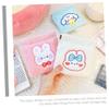 Baluue Cute Period Pouches with Heart Design, 4-Pack view 4