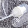 HONMEET 12-Piece Transparent Refillable Pump Bottles for Liquid Soap, Shampoo, and Lotion with Lids view 4
