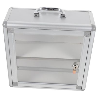 FOYTOKI Wall-Mounted Lockable Metal Case, Large Capacity, Waterproof Safety Lock, for Offices and Kindergartens