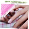 VINTORKY 2-Piece Nail Brush Set with Plastic Handles view 3