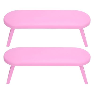 2-Piece Folding Plastic Nail Armrest Cushions