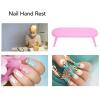 2-Piece Folding Plastic Nail Armrest Cushions view 3