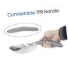 TOGEVAL Metal Litter Scoop for Cats and Dogs with Long Handle view 3
