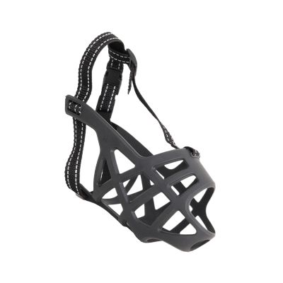 Dog Muzzle | Adjustable Loop Pet Muzzle Portable Cage Muzzle