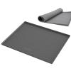 Large Silicone Dog Food Mat with Raised Edge view 1