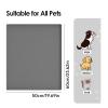 Large Silicone Dog Food Mat with Raised Edge view 2