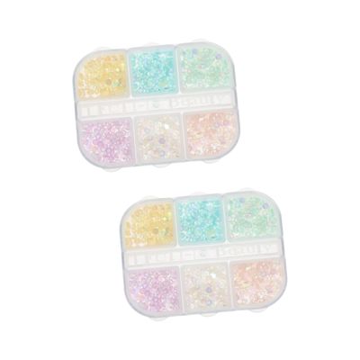 Healeved Nail Art Accessories with Colors for Manicure and Nail Design