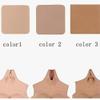 KRLZKID Silicone Breast Prosthesis with Silk-Cotton Filler for Crossdressers, Transgender Users and Mastectomy, Color 1-D Cup view 2