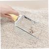 TOGEVAL Stainless Steel Cat Litter Scoop with Long Handle view 3