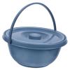 SECFOU Adult PVC Bedpan with Lid, Leak-Resistant Design view 1