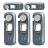 Childproof Refrigerator Lock, 5 Child Safety Locks for Drawers, Refrigerators, and Cabinets view 1