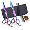 15.2 cm Hair-Cutting Scissors with Pouch, Purple view 1