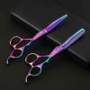 15.2 cm Hair-Cutting Scissors with Pouch, Purple view 4