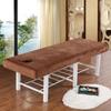 Spa Table Fitted Sheet Cover with Face Hole, Elastic Beauty Bed Sheet, 70 x 190 cm view 1
