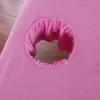 Spa Table Fitted Sheet Cover with Face Hole, Elastic Beauty Bed Sheet, 70 x 190 cm view 4