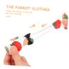 BELLIFFY Bird Diaper Parrot Flight Suit - Strawberry Print view 3