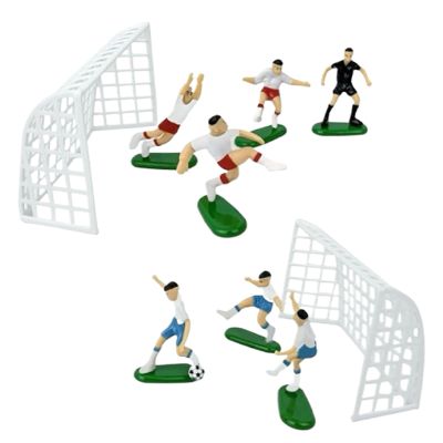 Soccer Cake Decorations and Player Cake Toppers