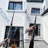 Extendable Solar Panel Cleaning Brush Set with Adjustable Water-Fed Pole and Squeegee, 6 m view 2