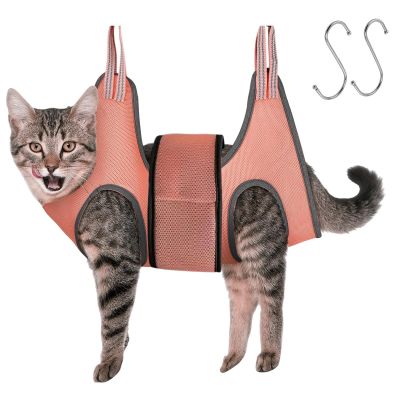 Pet Grooming Hammock, Fiber Yarn Pet Sling for Dogs and
