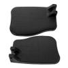 Baluue Wheelchair Footrests, Durable PP, Elevating Function, Ergonomic Design, Left and Right Replacement Footplates view 1