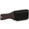 Portable Beard Brush with Natural Bristles and Wooden Handle for Men view 4