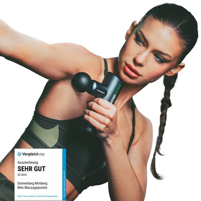 DONNERBERG Miniberg Massage Gun, Test Winner for Muscle Relaxation