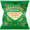 Amaizin Organic Natural Corn Tortilla Chips, 10 x 150 g GGB - Salted Organic Tortilla Chips view 1