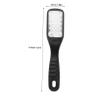 LALADEFIEE Stainless Steel Foot File for Callus Removal, Black view 2
