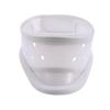 White Adjustable Plastic and Fabric Neck Support, Size L view 1