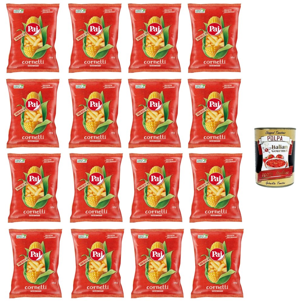 Italian Gourmet I Cornetti Formaggio Cheese-Flavored Croissants, 16 x 125 g