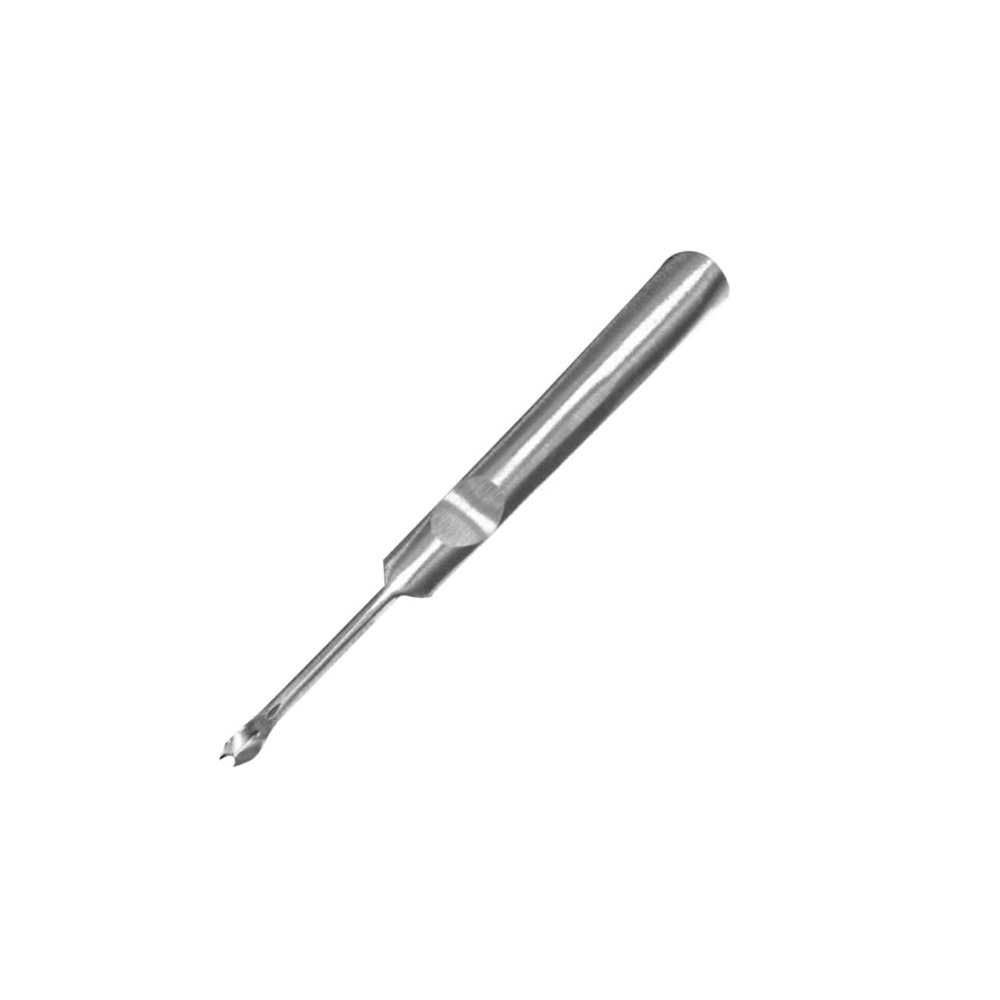Stainless Steel Forked Cuticle Pusher, Silver Manicure Tool