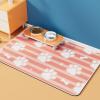 FANSU 2-Pack Reusable Puppy Pads for Dogs, Washable Incontinence Mats, 50 x 80 cm, Light Pink view 1