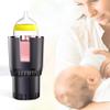 Smart 2-in-1 Car Cup Warmer and Cooler with LED Temperature Display, Touch Control, Purple view 4