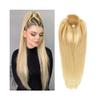 Ponytail Hair Extension, Long Straight, 25/45/50.8 cm, Human Hair, #613 Blonde, Drawstring Clip-In view 1