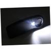 Healeved Handheld Magnifying Glass with LED Light, 20x Magnification, Black view 2