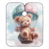 RPLIFE Cute Teddy Bear Haircut Bib, Barber Cape, One Size view 1