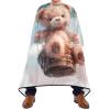 RPLIFE Cute Teddy Bear Haircut Bib, Barber Cape, One Size view 2