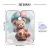 RPLIFE Cute Teddy Bear Haircut Bib, Barber Cape, One Size view 3