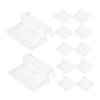 BESPORTBLE 12-Piece Aquarium Glass Lid Clips for 6 mm Rimless Aquariums view 1