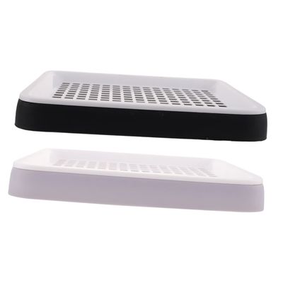 Rectangular Rabbit Cage Toilet, Tip-Resistant, 2-Pack