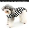 Zunea Plaid Fleece Dog Sweater for Small Dogs and Cats view 2
