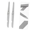 Foldable Stainless Steel Nail Files, 6-Piece Set view 3