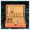 Double-Layer Leather Jewelry Organizer Box view 1